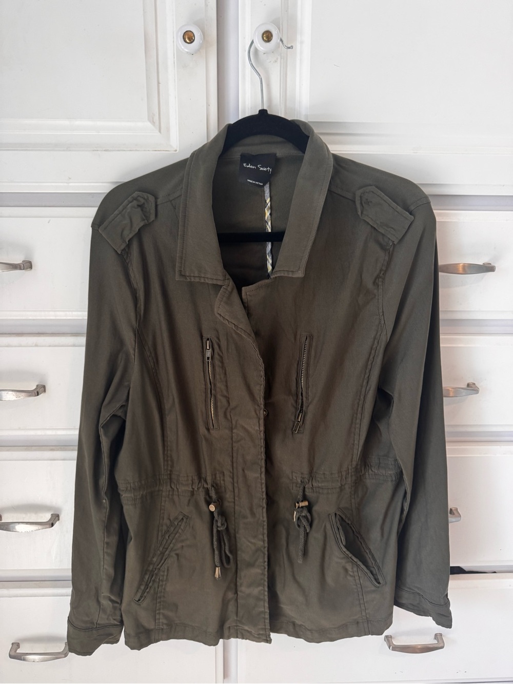 Olive Utility Jacket - XXL Eden Society